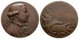 Linnartz Frankreich Medicina in nummis Bronzemedaille 1887 (Ve...