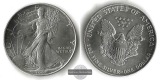 USA,  1 Dollar  1992  American Silver Eagle   FM-Frankfurt    ...