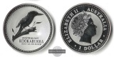 Australien,  1 Dollar Kookaburra 2003 FM-Frankfurt  Feinsilber...