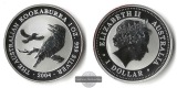 Australien,  1 Dollar  2004  Kookaburra FM-Frankfurt  Feinsilb...