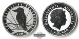 Australien  1 Dollar  2009  Kookaburra    FM-Frankfurt    Fein...