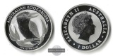 Australien,  1 Dollar  2012  Kookaburra FM-Frankfurt  Feinsilb...