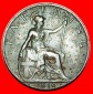 • HERRIN DER SEEN: GROSSBRITANNIEN ★ FARTHING 1916! OHNE V...