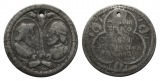 Ausland; Medaille, gelocht, 7,53 g. Ø 32,8 mm