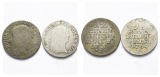 Altdeutschland; 2 Kleinmünzen 1769/1764