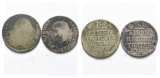 Altdeutschland; 2 Kleinmünzen 1764/1765