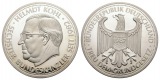 Linnartz BRD Silbermedaille o.J. Helmut Kohl, 35,35/fein, 50mm...