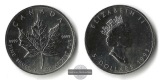 Kanada  5 Dollar  1993   Maple Leaf   FM-Frankfurt   Feinsilbe...