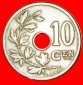 • HOLLÄNDISCHE LEGENDE: BELGIEN ★ 10 CENTIMES 1905! LEOPO...
