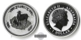 Australien  1 Dollar  2003  Year of the Goat  FM-Frankfurt Fei...