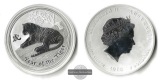 Australien  8 Dollar Jahr des Tigers 2010  FM-Frankfurt  Feins...