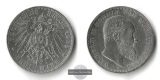 Württemberg, Kaiserreich  3 Mark  1909 F   Wilhelm II.  FM-Fr...