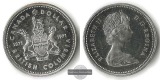 Kanada,  1 Dollar 1971  British Columbia    FM-Frankfurt    Fe...