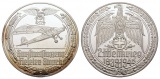 Linnartz 2. Weltkrieg Silbermedaille, Kurzstartflugzeug - Fies...