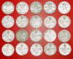 • SET 20 MÜNZEN: GROSSBRITANNIEN ★ 6 PENCE 1947-1967! OHN...