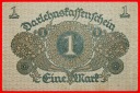 • DARLEHNSKASSENSCHEIN: DEUTSCHLAND ★ 1 MARK 1920 KNACKIG!...