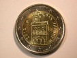 F11  San Marino  2 Euro 1912 aus Originalrolle in ST   Origina...