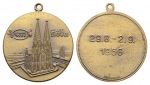 Linnartz KÖLN, Tragb. Bronzemed. 1956, DOMMEDAILLE, 29mm, v-st