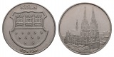 Linnartz Köln Nickelmed. 1969, Dombaumedaille, Weiler 506, 28...