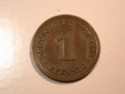 F12 KR  1 Pfennig 1902 D in ss+  Originalbilder