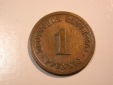 F12 KR  1 Pfennig 1904 F in s-ss    Originalbilder