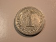 F12 KR  1 Pfennig  Alu  1917 D in ss/ss+    Originalbilder