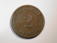 F12 KR  2 Pfennig  1904 A in ss   Originalbilder