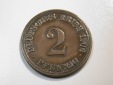 F12 KR  2 Pfennig  1906 A in ss+   Originalbilder