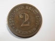 F12 KR  2 Pfennig  1908 J in ss   Originalbilder