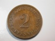 F12 KR  2 Pfennig  1910 J in ss  Originalbilder