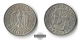 Deutschland, Drittes Reich  2 Reichsmark  1933 F FM-Frankfurt ...