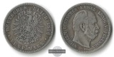 Preussen, Kaiserreich  5 Mark  1876 B  Wilhelm I FM-Frankfurt ...