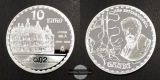 Spanien,  10 Euro 2002  Antonio Gaudí    FM-Frankfurt    Feis...