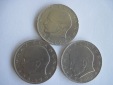 Deutschland 3 x 2 DM Max Planck 1958 G, 1964 G, 1968 j