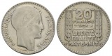 Frankreich; 20 Francs, 1929