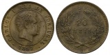 Portugal, 20 Reis 1892