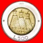 * PRÄGUNG 1972-1987 BIMETALLISCH: SAN MARINO ★ 500 LIRE 198...