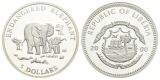 Liberia, 5 Dollars 2000