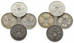 Neu Guiena; 4 Kleinmünzen 1938/1945