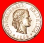 * FREIHEIT (1879-2021): SCHWEIZ ★ 10 RAPPEN 1999B VZGL STEMP...