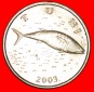 * FISCH (1993-2019): KROATIEN ★ 2 KUNA 2003.! OHNE VORBEHALT!