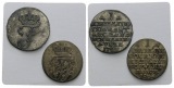 Mecklenburg; 2 Kleinmünzen 1769/1804