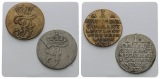 Mecklenburg; 2 Kleinmünzen 1774/1804