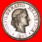 * FREIHEIT (1879-2021): SCHWEIZ ★ 10 RAPPEN 1989B! OHNE VORB...