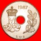 * MONOGRAMM (1973-1988): DÄNEMARK ★ 25 OERE 1987 STG STEMPE...