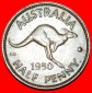 * Georg VI. (1937-1952): AUSTRALIEN ★ 1/2 PENNY 1950 PERTH! ...