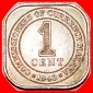 * KRIEGSZEIT (1939-1945): MALAYA ★ 1 CENT 1943 uSTG! OHNE VO...