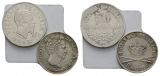 Ausland; Italien; 2 Kleinmünzen 1842/1863