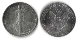 USA  1 Dollar  1990  American Silver Eagle   FM-Frankfurt     ...