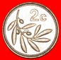 * OLIVE (1991-2007): MALTA ★ 2 CENTS 1993 VZGL STEMPELGLANZ!...